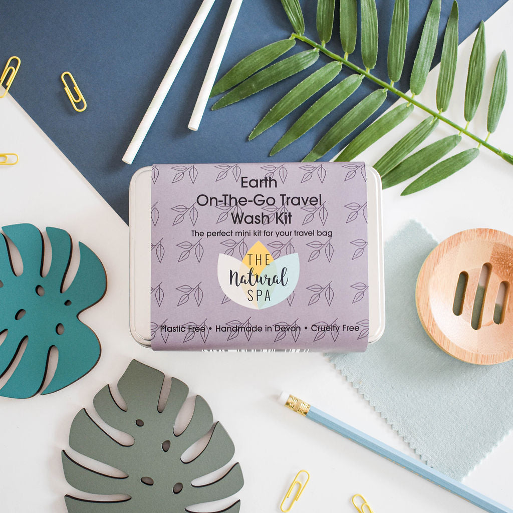 Citrus Mini Travel Wash Kit — Natural Shampoo
