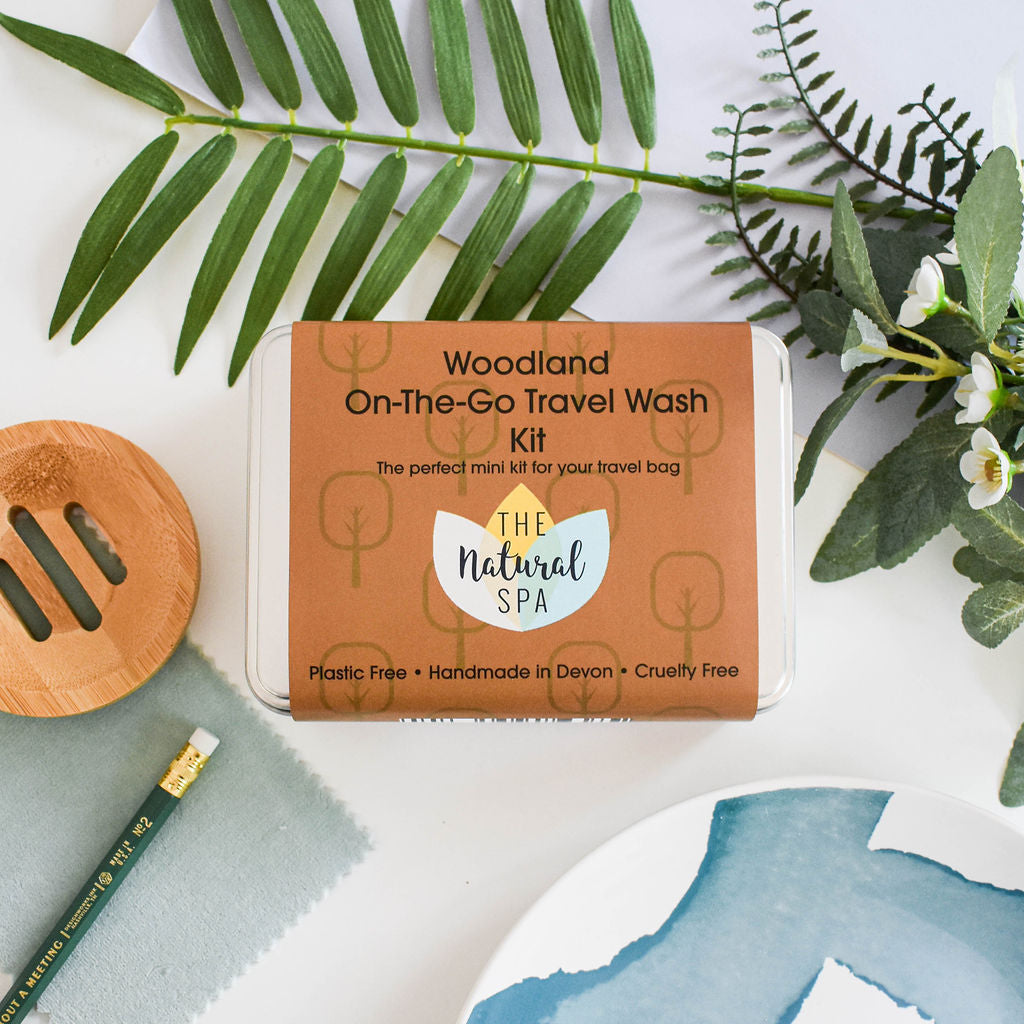 Citrus Mini Travel Wash Kit — Natural Shampoo