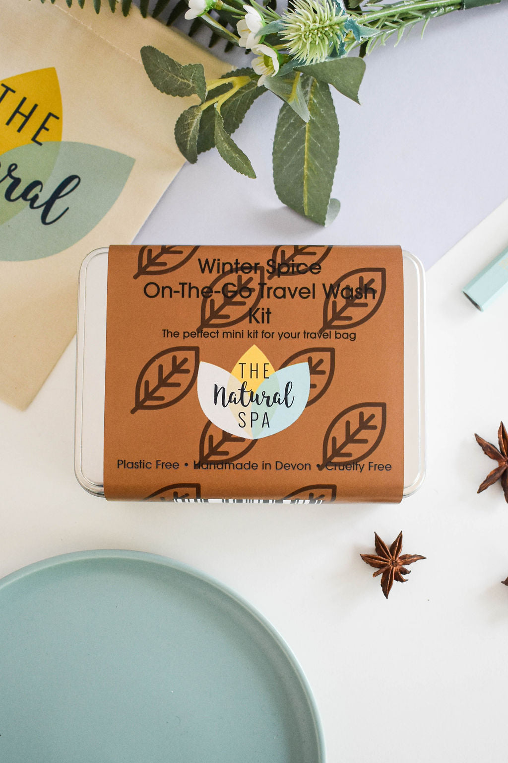 Citrus Mini Travel Wash Kit — Natural Shampoo