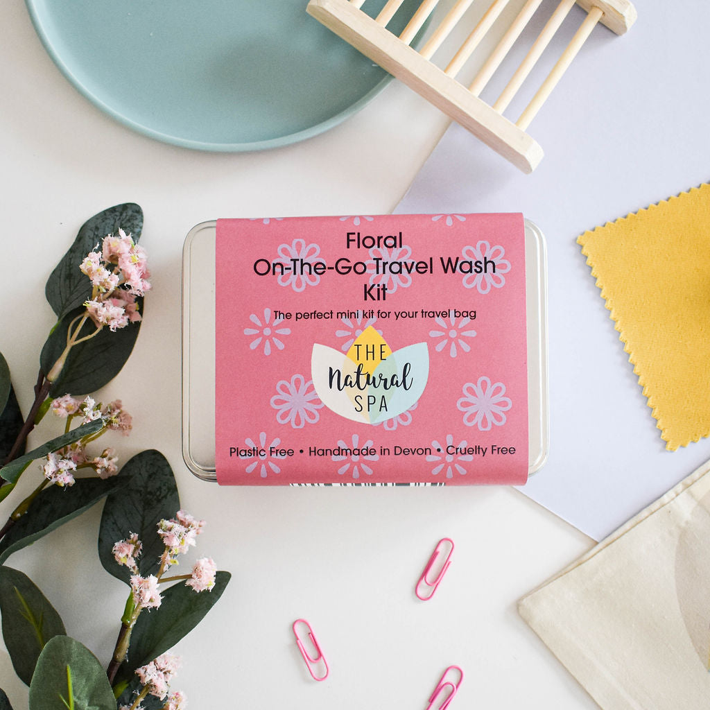 Citrus Mini Travel Wash Kit — Natural Shampoo