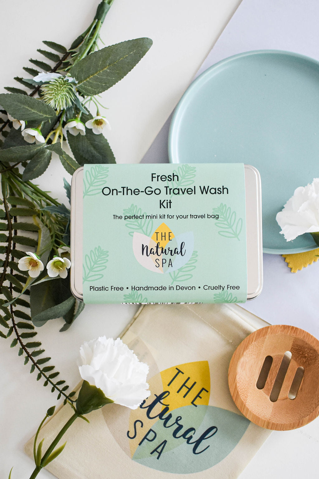 Citrus Mini Travel Wash Kit — Natural Shampoo