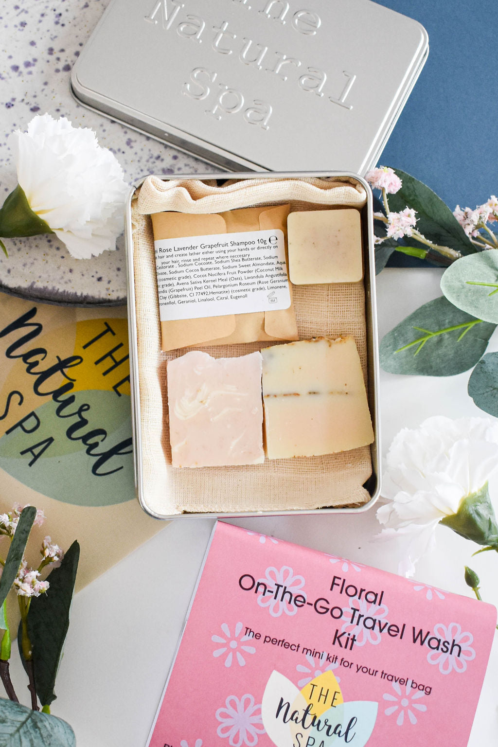 Citrus Mini Travel Wash Kit — Natural Shampoo