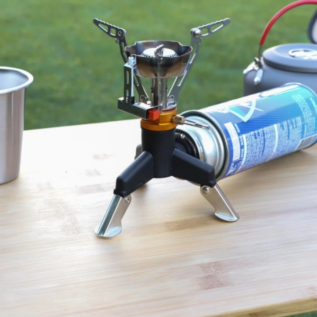 Portable Folding Camping Gas Stove Tripod Stand