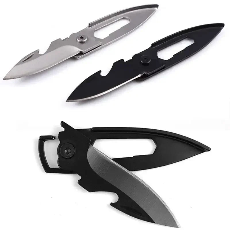 Folding Multi-Tool EDC Keychain Knife