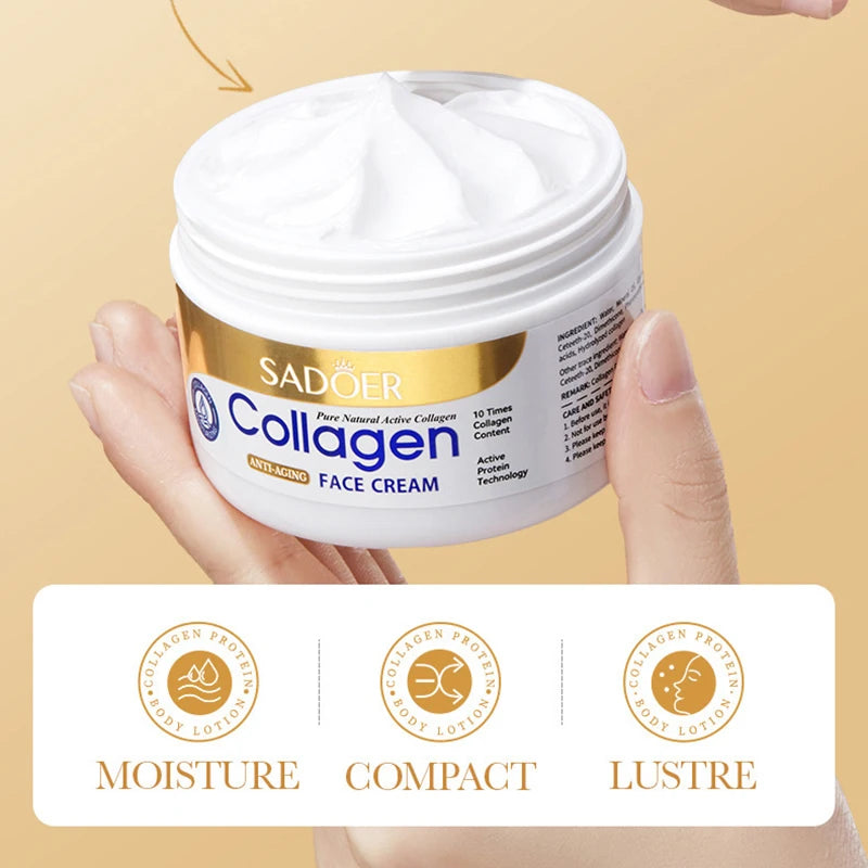 SADOER Collagen Moisturising Anti-Wrinkle Face Cream