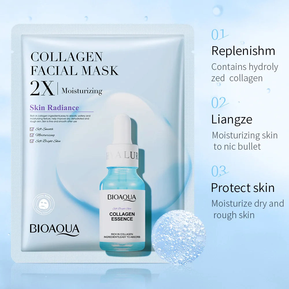 BIOAQUA Centella Collagen Face Mask — 20 Pack