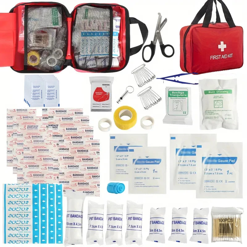 Multi-Purpose First Aid Kit with Carry Bag