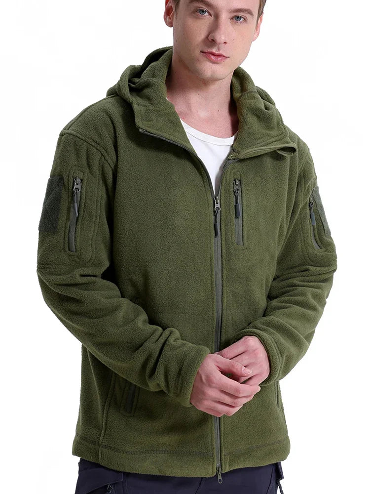 Men's Tactical Fleece Hunting Jacket
