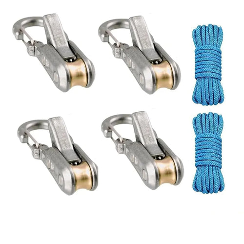 Heavy-Duty Retractable Rope Tie-Down Tensioner