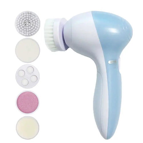 Electric 5-in-1 Facial Cleansing Brush & Spa Machine