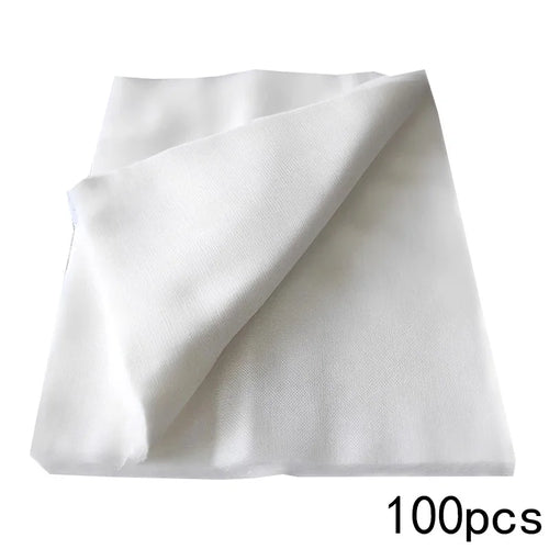 Disposable Ultrathin Natural Cotton Eye Masks — 100 Pack