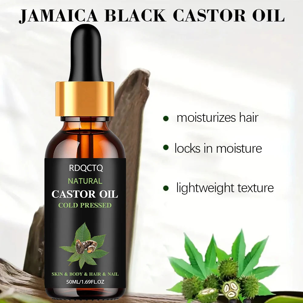 Organic Cold-Pressed Castor Oil — Skin & Hair