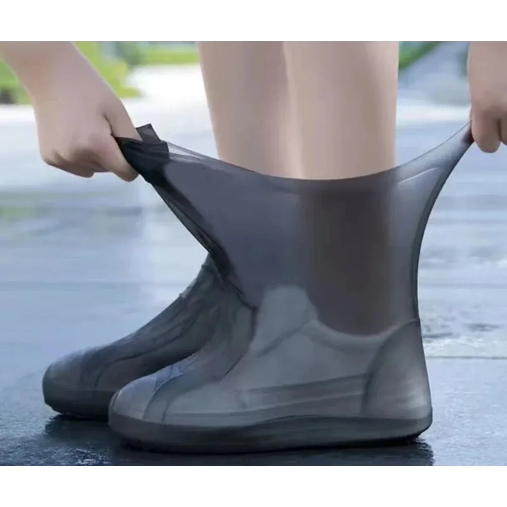 Waterproof Latex Rubber Rain Boot Shoe Covers