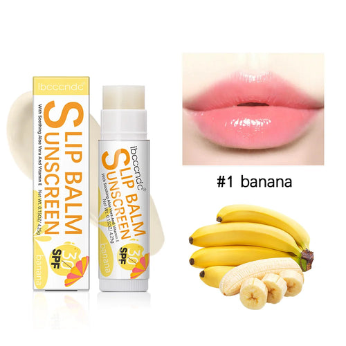 SPF 30 Sunscreen Lip Balm — Watermelon / Coconut / Banana