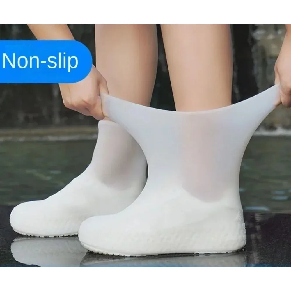 Waterproof Latex Rubber Rain Boot Shoe Covers