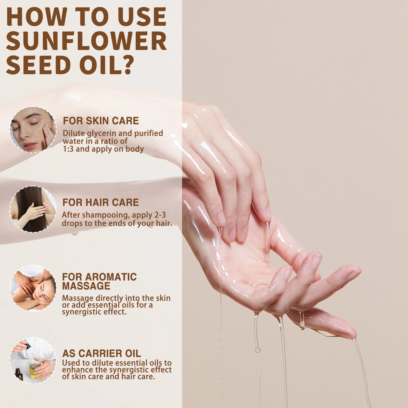 Organic Coconut & Carrier Oil — Multi-Use Skin & Hair
