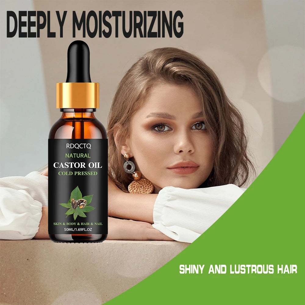 Organic Cold-Pressed Castor Oil — Skin & Hair