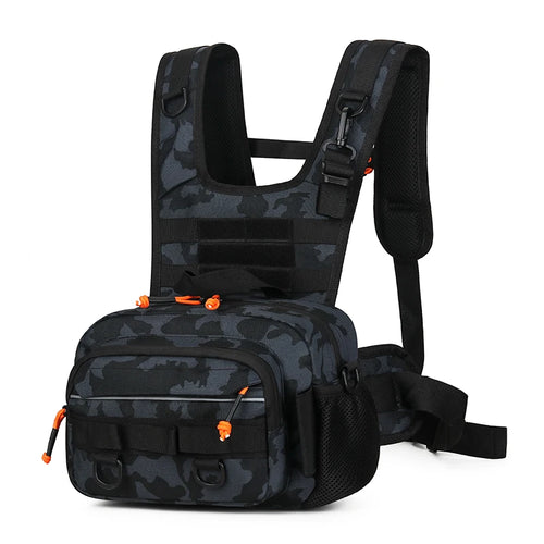 Fishing & Hiking Front Chest Vest Backpack