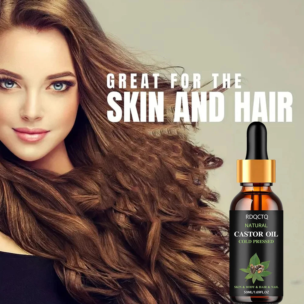 Organic Cold-Pressed Castor Oil — Skin & Hair