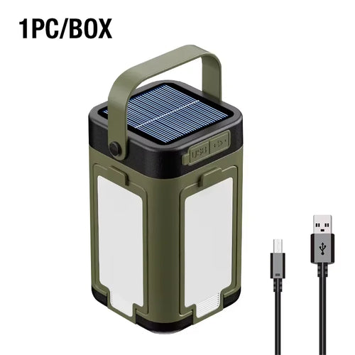 Portable LED Camping Light with Power Bank