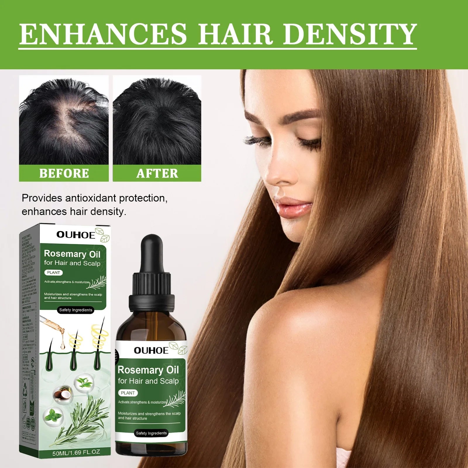 Rosemary Hair Growth & Scalp Nourishing Oil