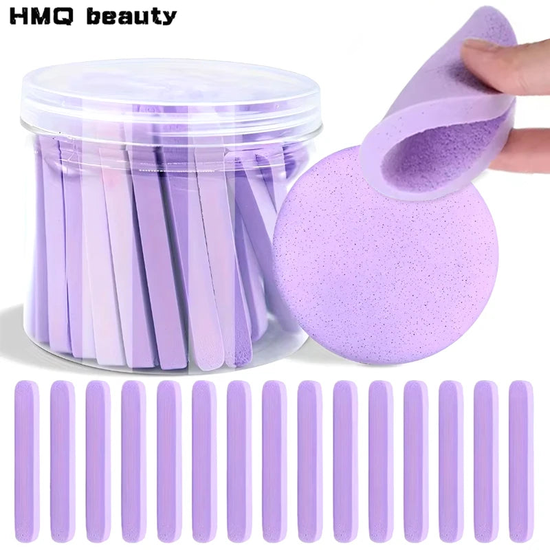 Facial Cleansing Sponge Puff with Storage Box