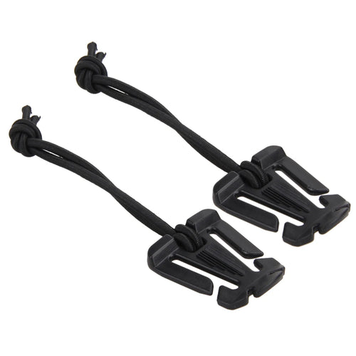 Heavy-Duty Carabiner Buckle Clips — 2 Pack