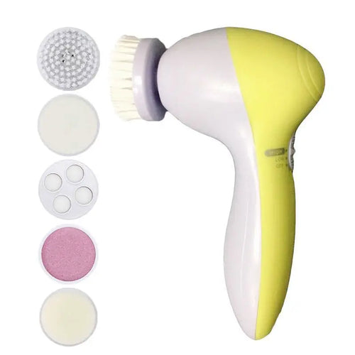 Electric 5-in-1 Facial Cleansing Brush & Spa Machine