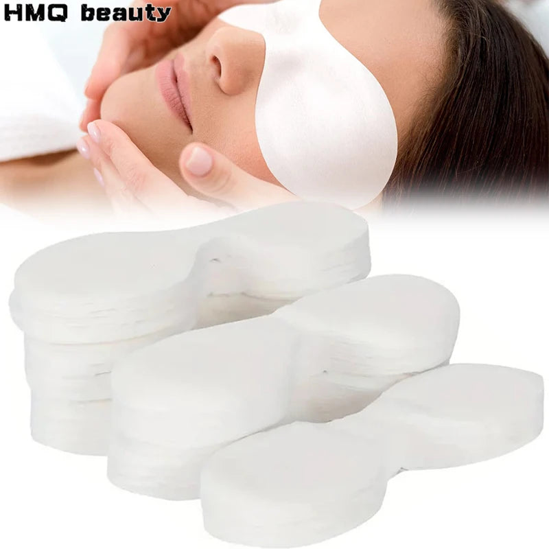 Disposable Ultrathin Natural Cotton Eye Masks — 100 Pack