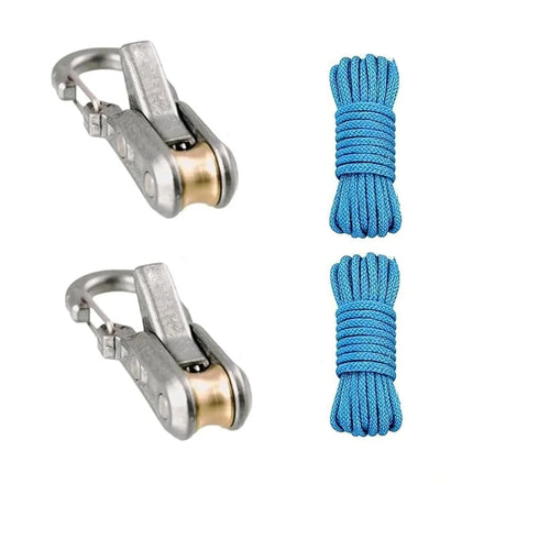 Heavy-Duty Retractable Rope Tie-Down Tensioner