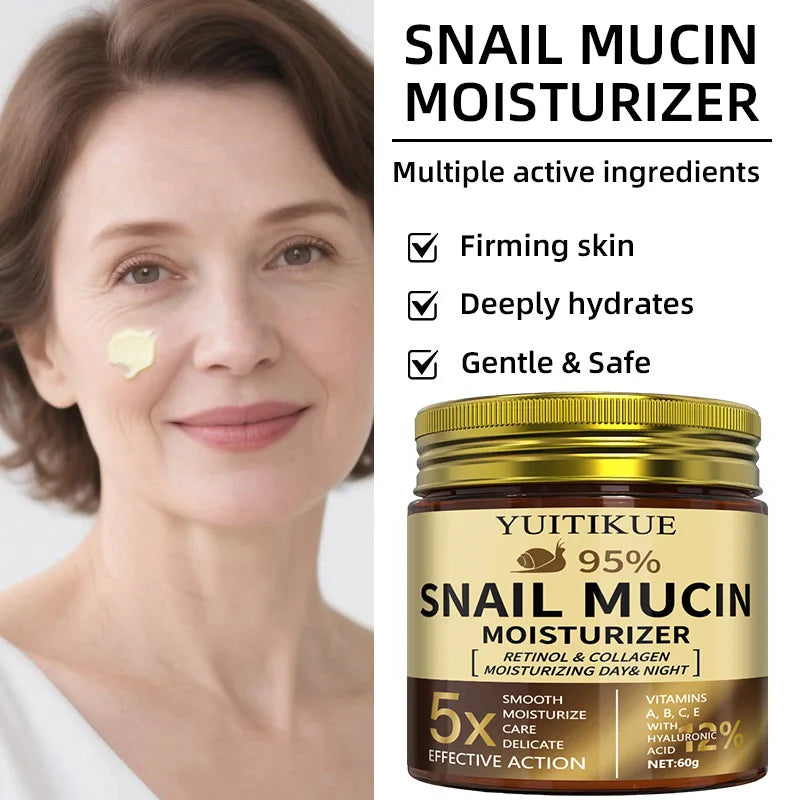 Snail Mucin Moisturiser with Retinol & Collagen