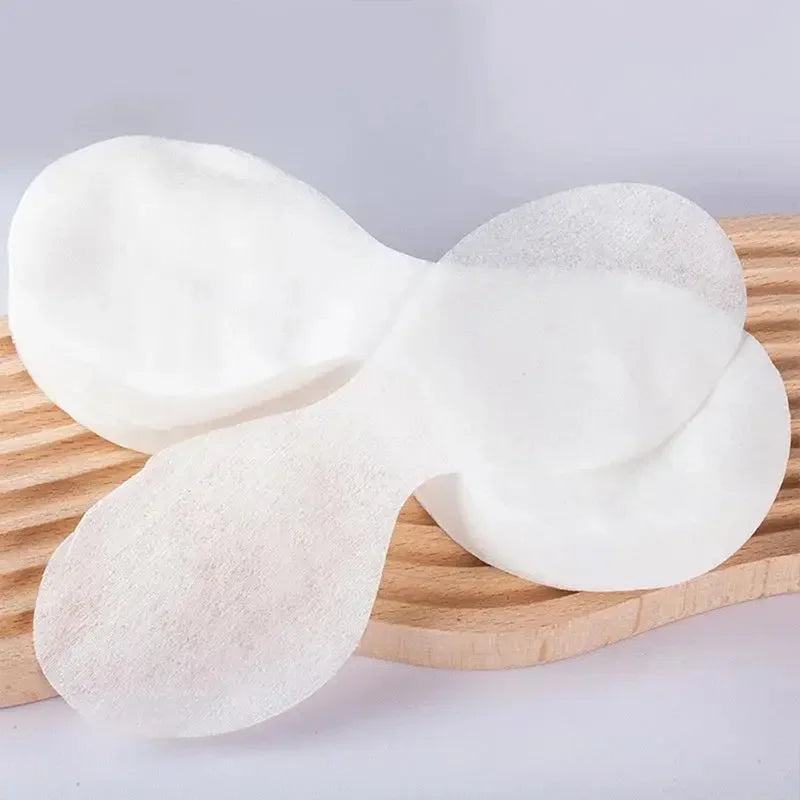 Disposable Ultrathin Natural Cotton Eye Masks — 100 Pack
