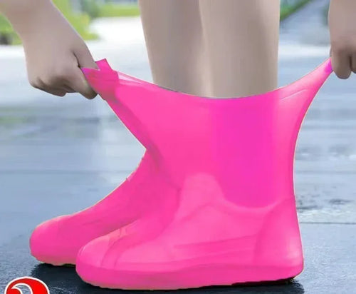 Waterproof Latex Rubber Rain Boot Shoe Covers