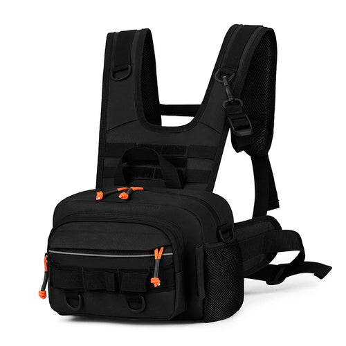 Fishing & Hiking Front Chest Vest Backpack