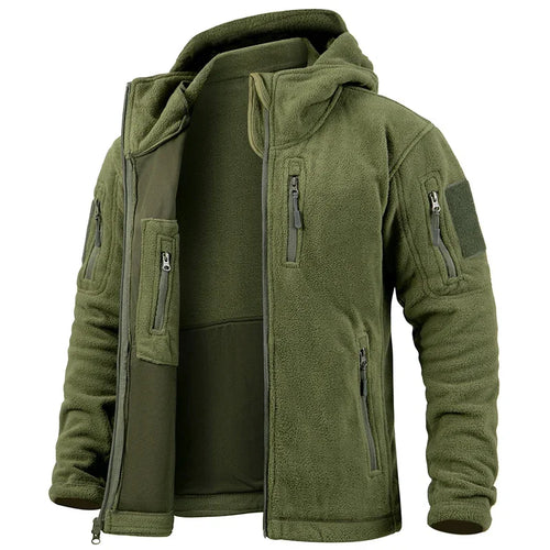 Men's Tactical Fleece Hunting Jacket