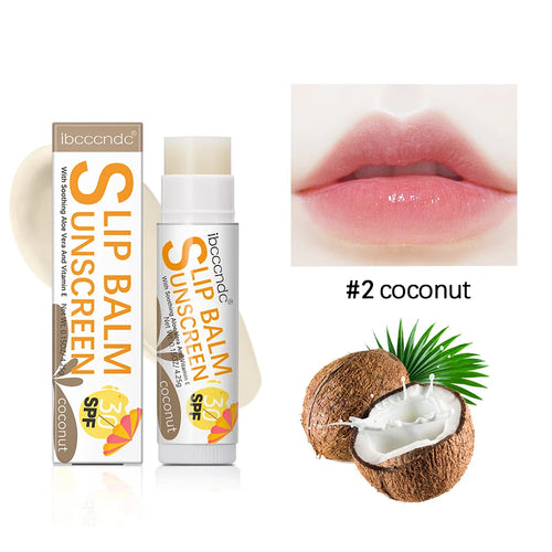 SPF 30 Sunscreen Lip Balm — Watermelon / Coconut / Banana