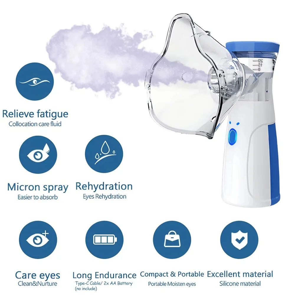 Mini Rechargeable Handheld Facial Steamer