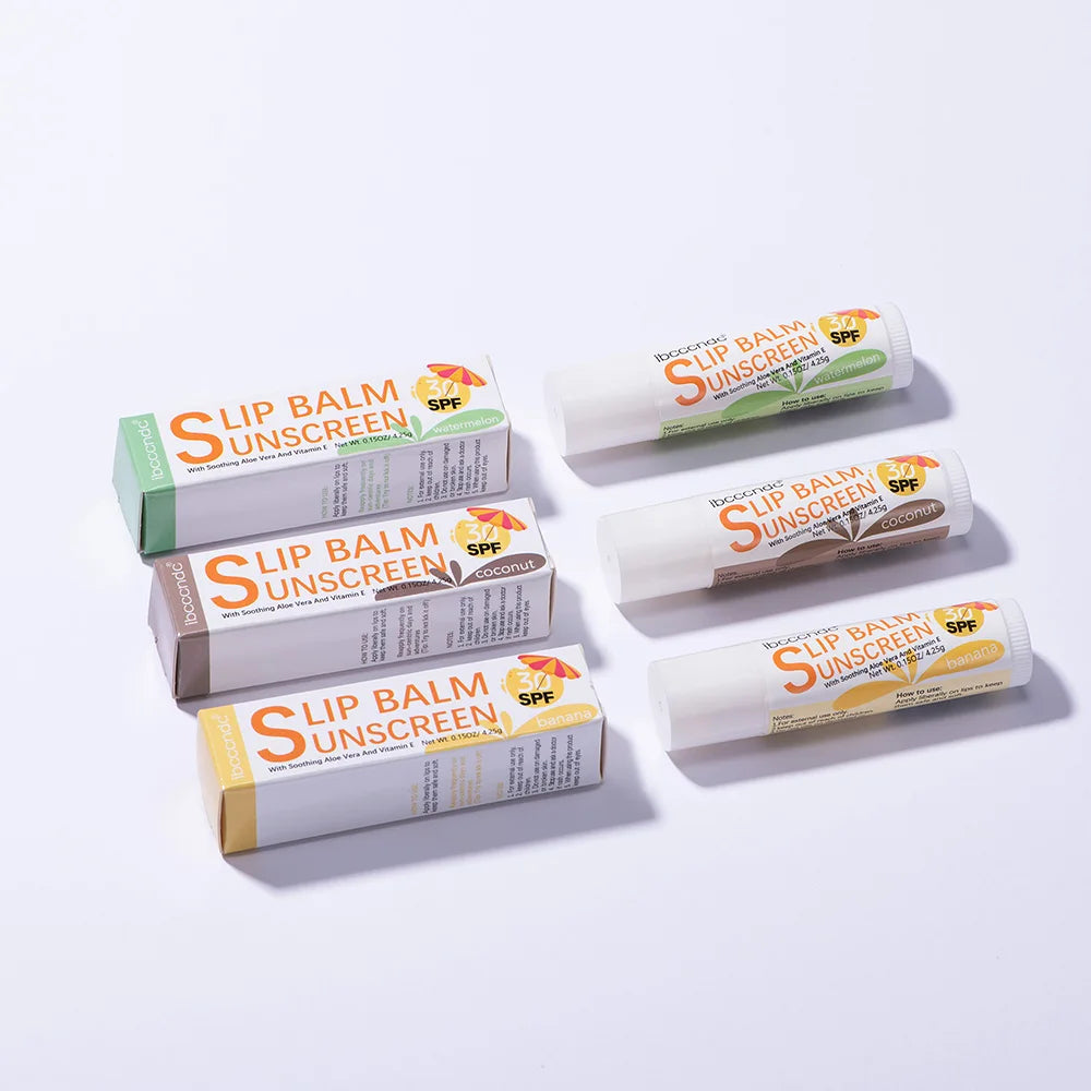 SPF 30 Sunscreen Lip Balm — Watermelon / Coconut / Banana