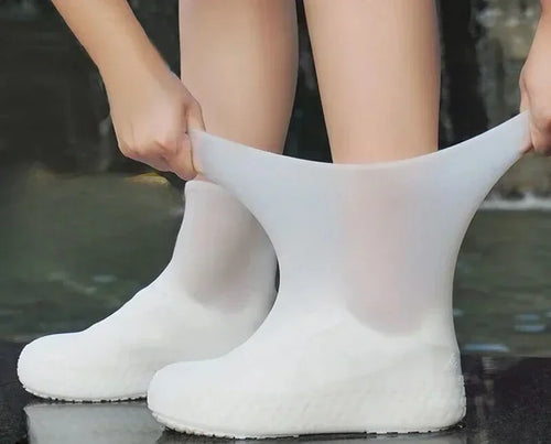 Waterproof Latex Rubber Rain Boot Shoe Covers