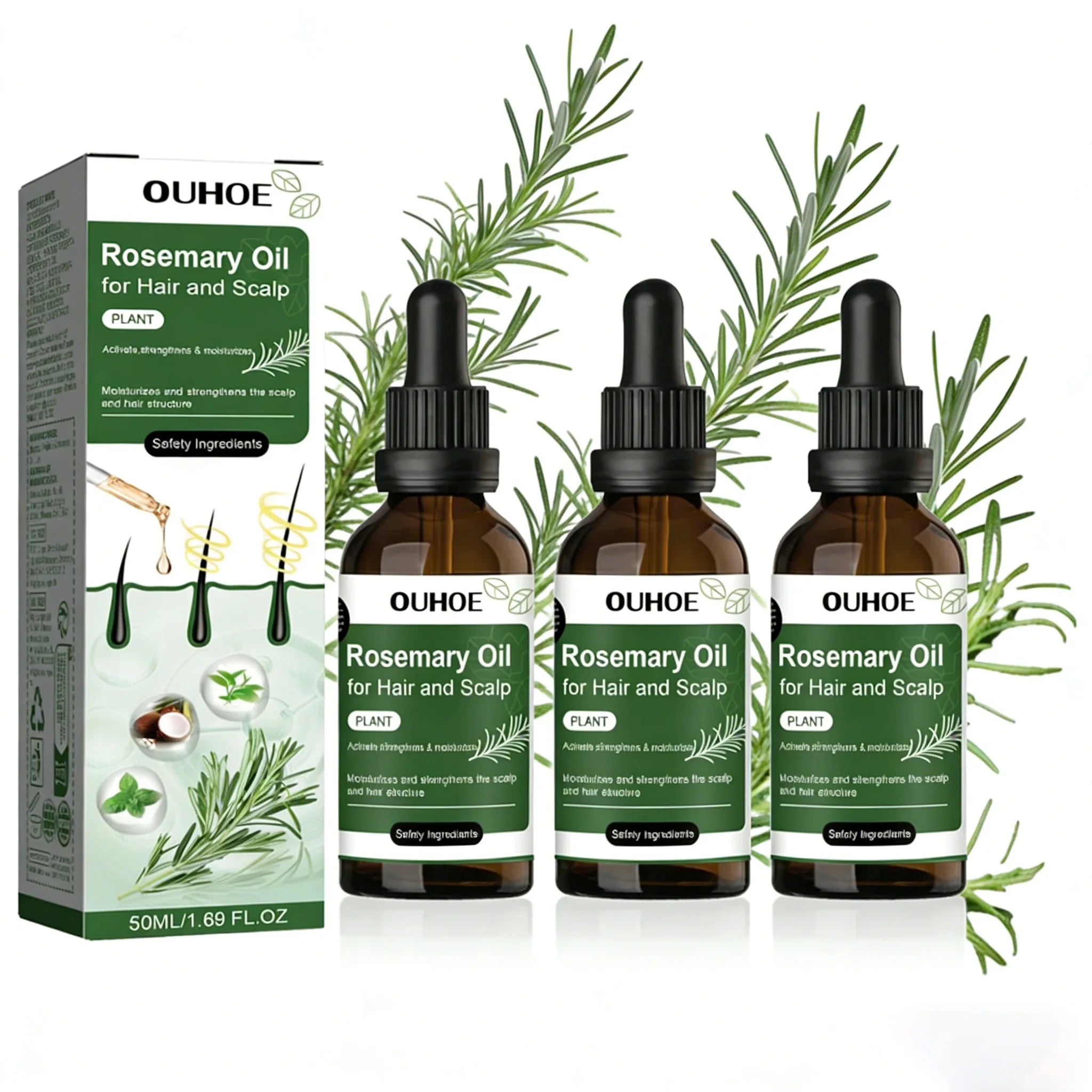 Rosemary Hair Growth & Scalp Nourishing Oil