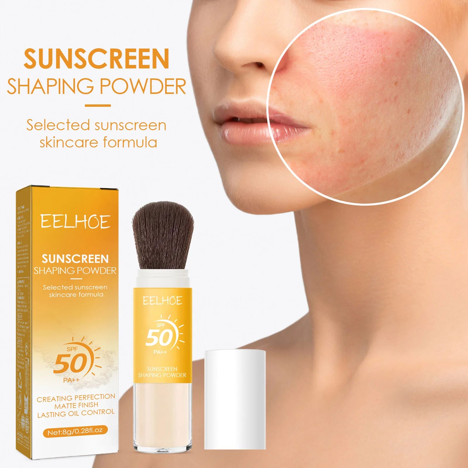 EELHOE SPF 50 Loose Powder Facial Sunscreen