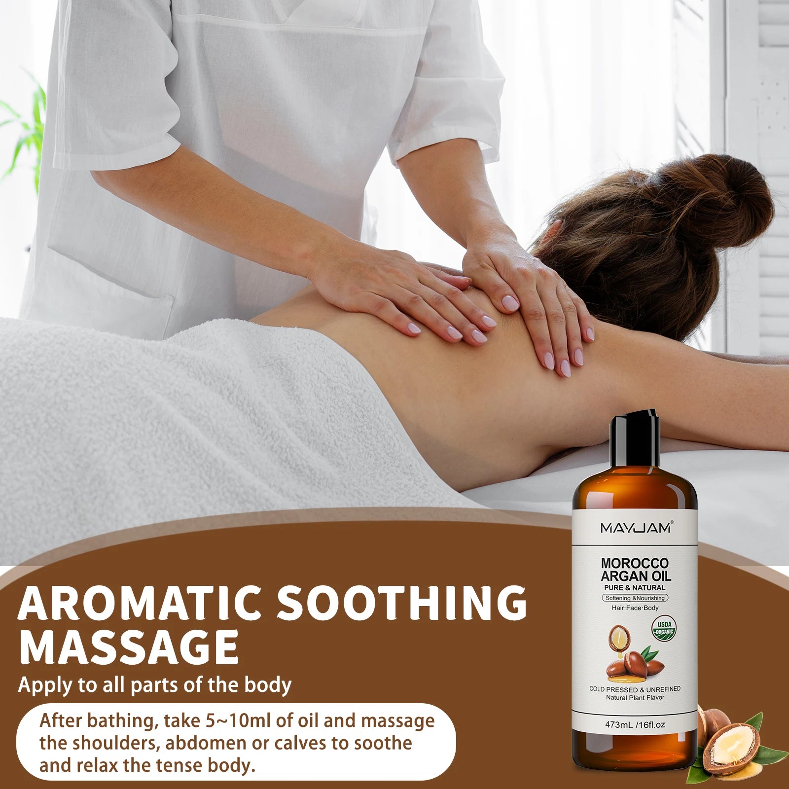 Organic Coconut & Carrier Oil — Multi-Use Skin & Hair
