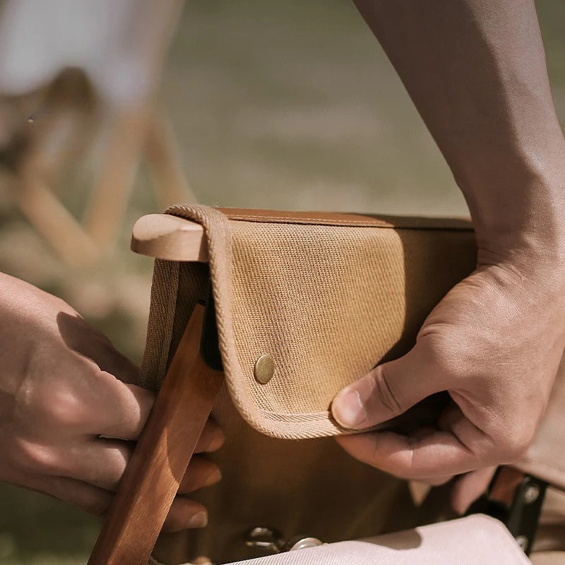 Camping Chair Armrest Organiser Storage Bag