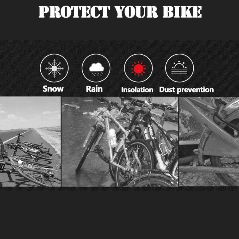 Waterproof Bicycle & Motorcycle Rain Cover