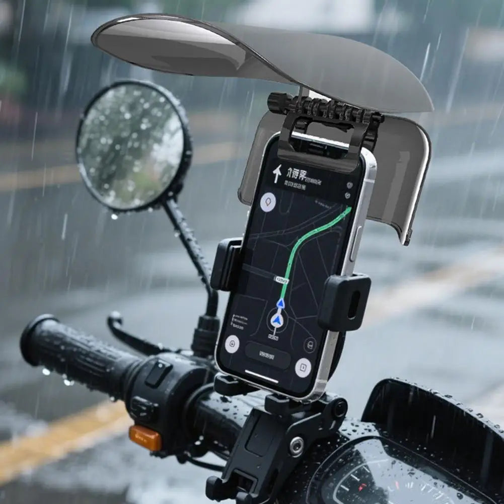 Phone Mount Sun Shade for Bikes & Outdoor Use