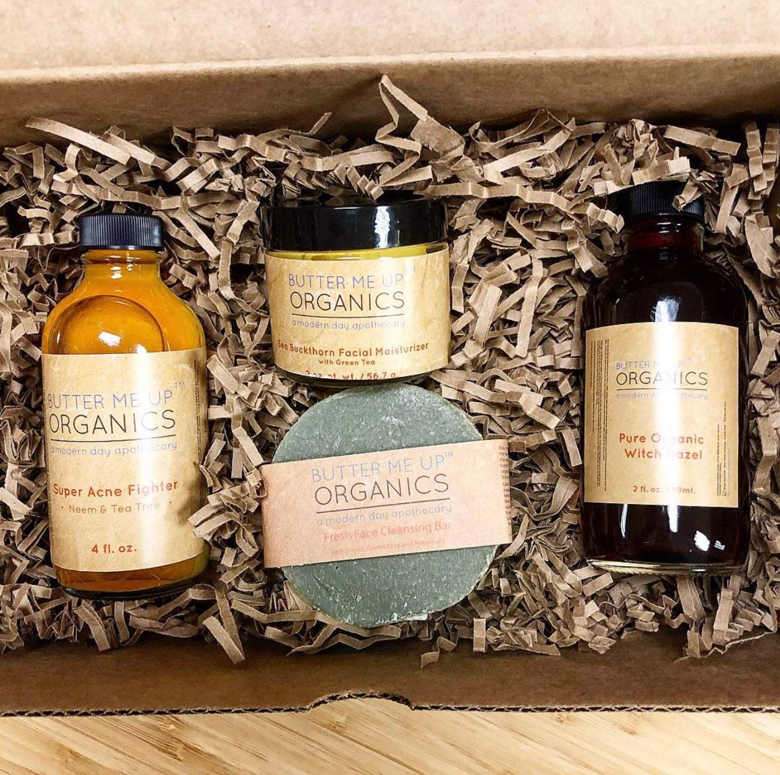 Organic Acne Skincare Bundle — Clear Skin Set