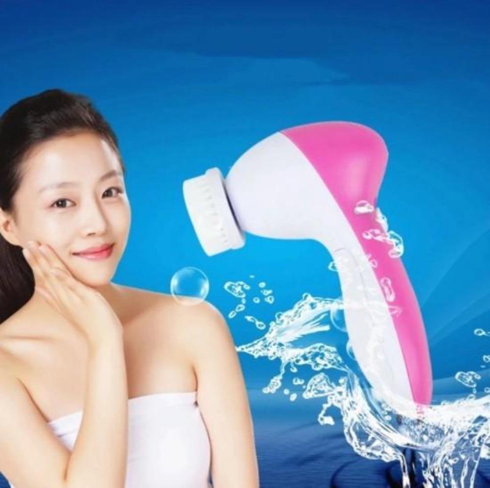 5-in-1 Face Massage Cleansing Brush Set