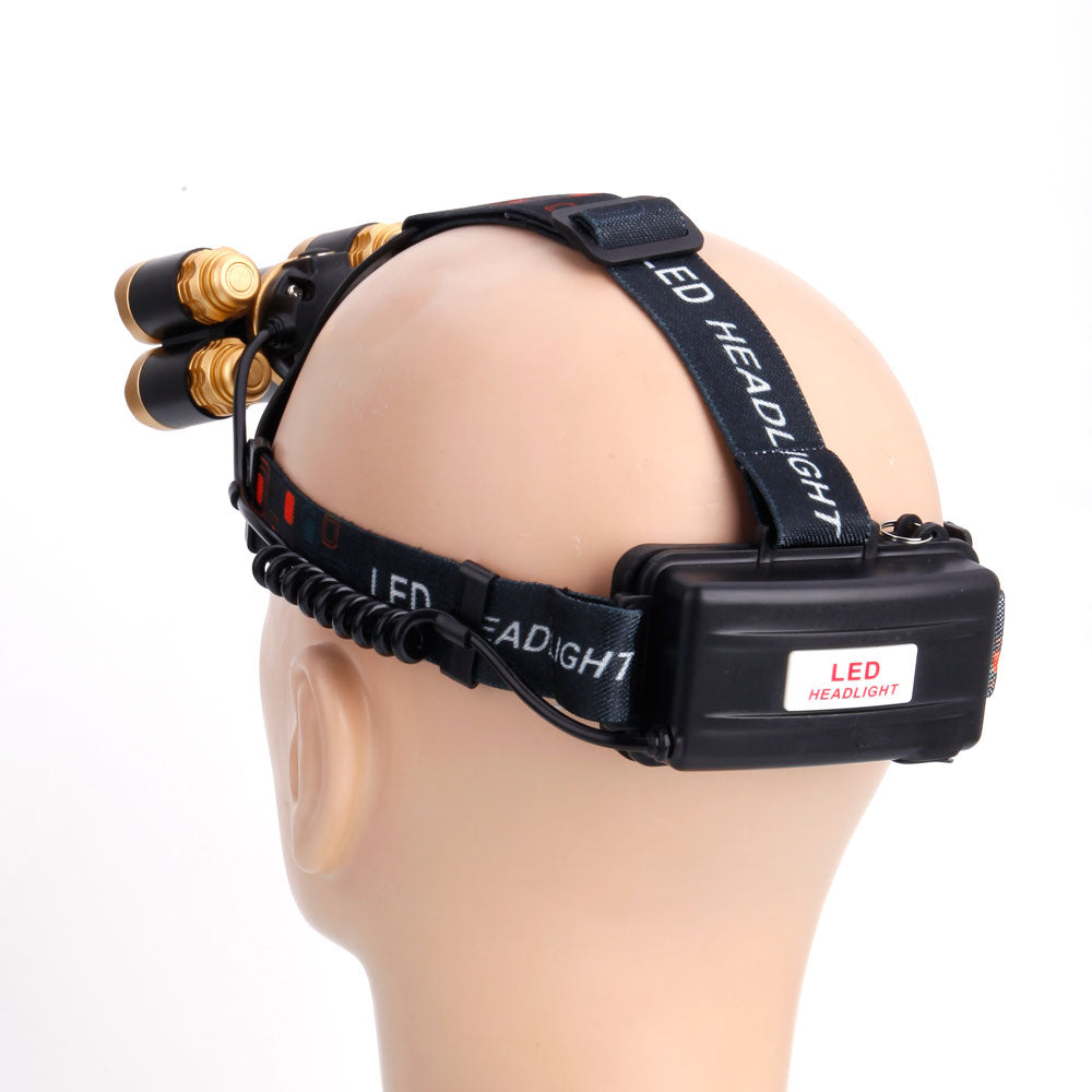 Flexible Zoom LED Headlamp — Rechargeable