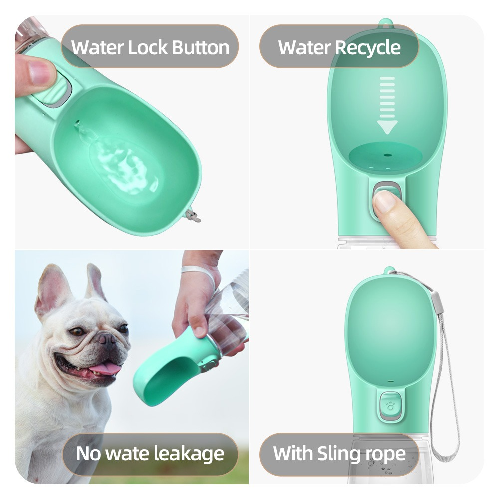 Portable Dog & Cat Travel Water Feeder Bowl