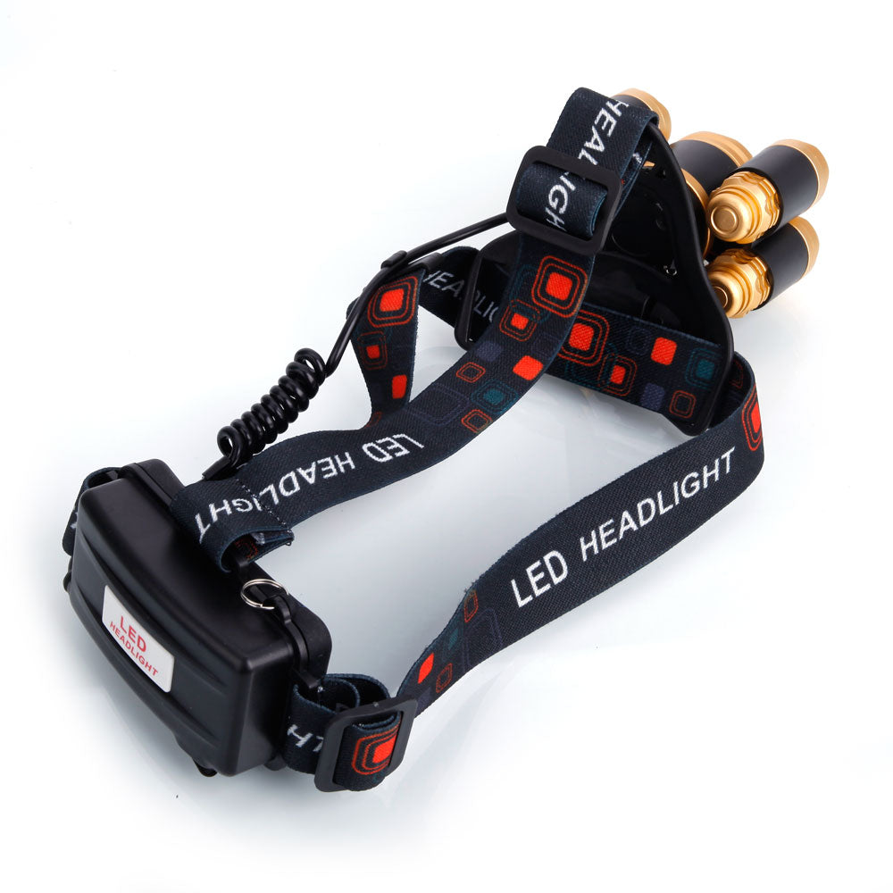 Flexible Zoom LED Headlamp — Rechargeable